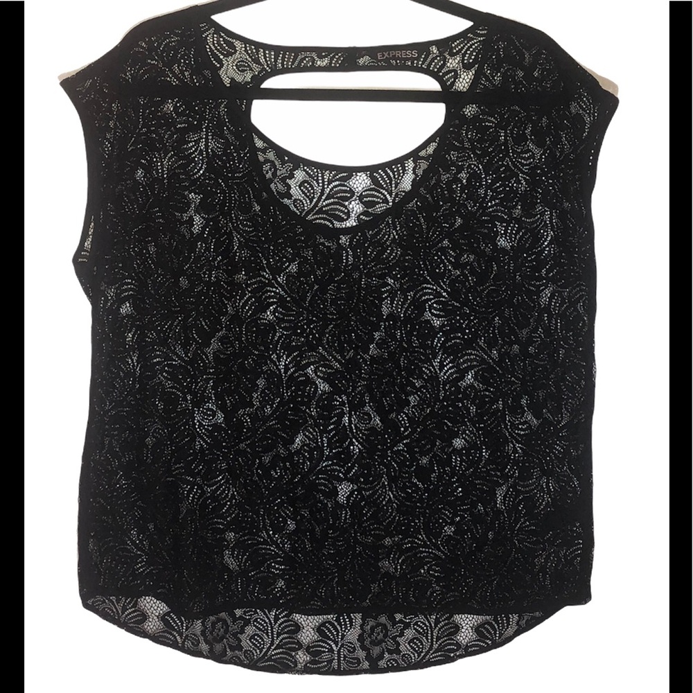 Express lace top